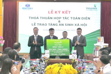 Vietcombank và Bệnh viện K ký kết hợp tác toàn diện