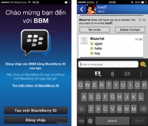 Đã có thể tải về lại BBM dành cho iOS và Android