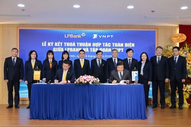 VNPT ký hợp tác toàn diện với LPBank, thúc đẩy chuyển đổi số và phát triển bền vững