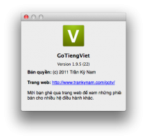 Hướng dẫn kích hoạt GoTiengViet trên OS X Mavericks