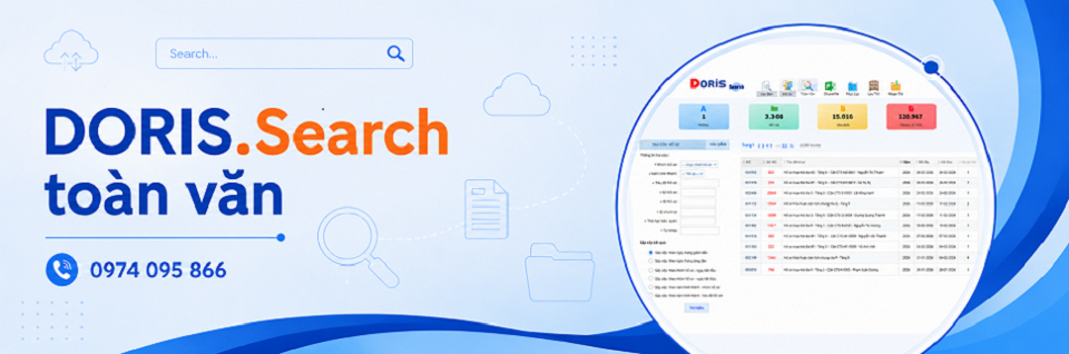 DORIS.Search toàn văn - Trang Google search dành riêng cho đơn vị